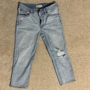 Madewell Mid-rise Classic Straight Jean